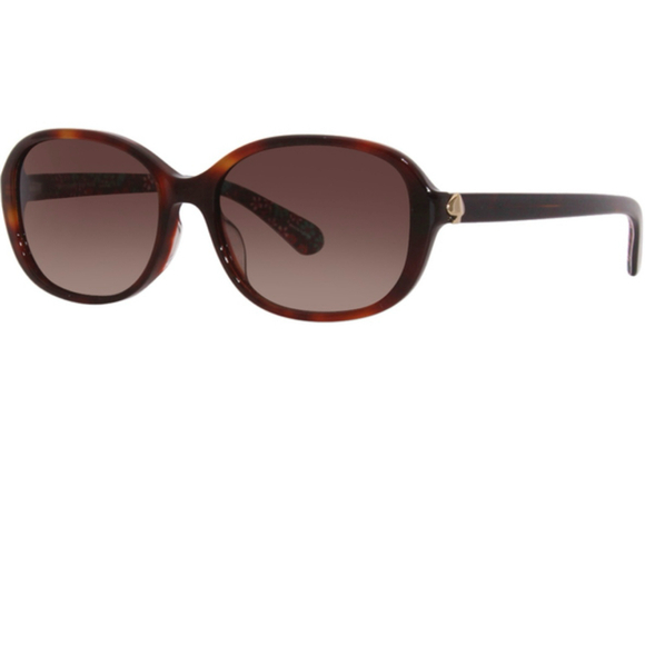KATE SPADE | Sunglasses Havanas Gradient Brown Brand New - Picture 5 of 7